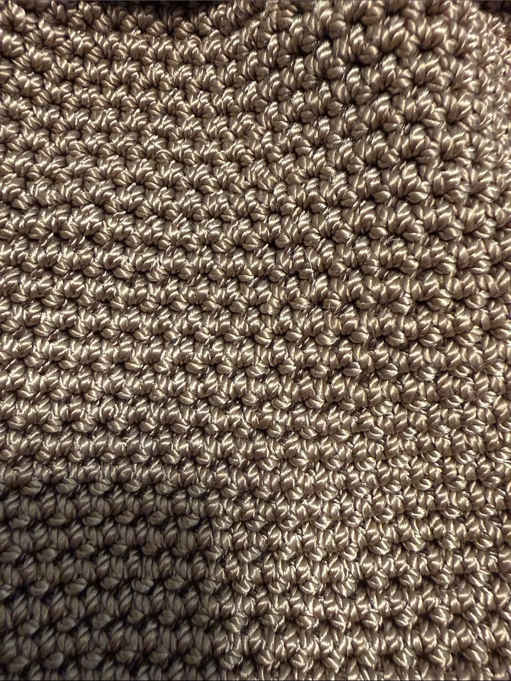 The Sak Crochet Drawstring Mini Backpack in Brown